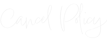 キャンセルポリシー